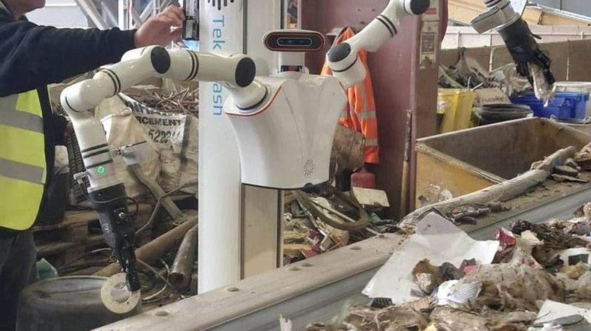 Robots move in as waste firms struggle to find staff
