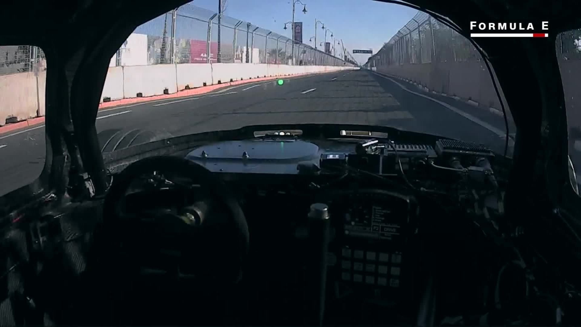 Driverless 'Roborace' car makes street track debut 