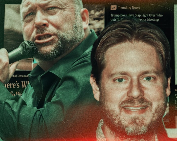 ‘We have to mock the site’s insanity’: comedian Tim Heidecker on the allure of becoming Infowars’ new boss
