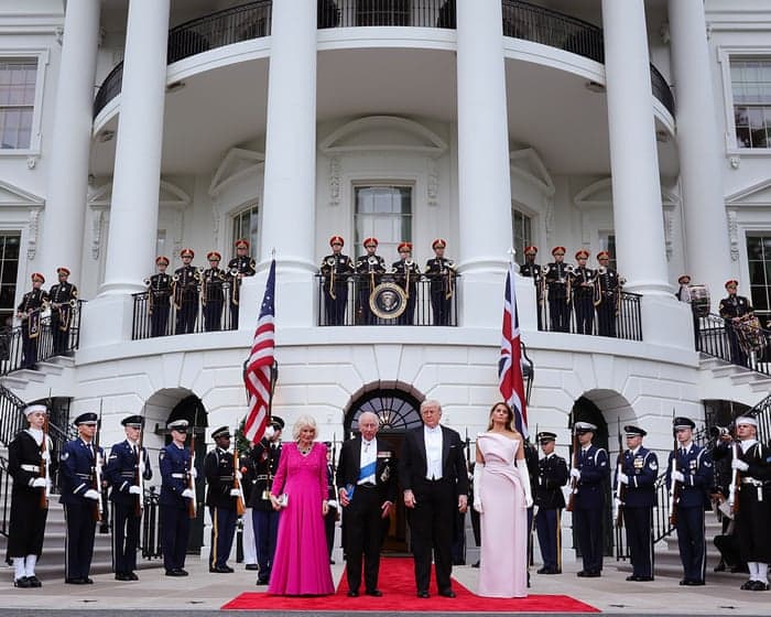 Yes, the king's US visit will go down in history: it marked the death throes of an old era | Nesrine Malik