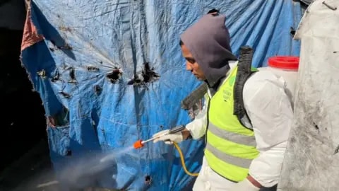 'If we sleep, they bite': Rats and weasels infest camps for displaced Gazans - foto 4